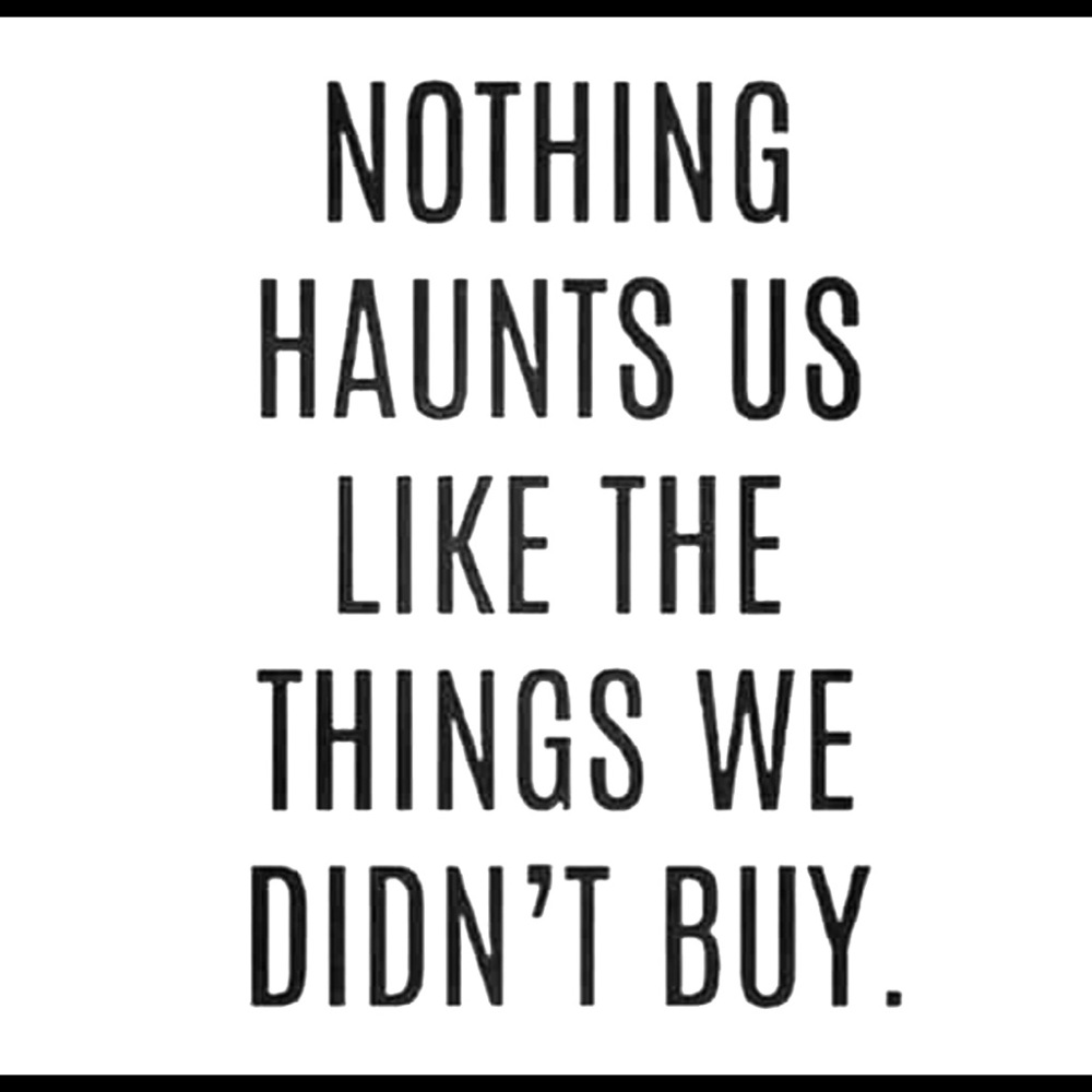 So true, so true...